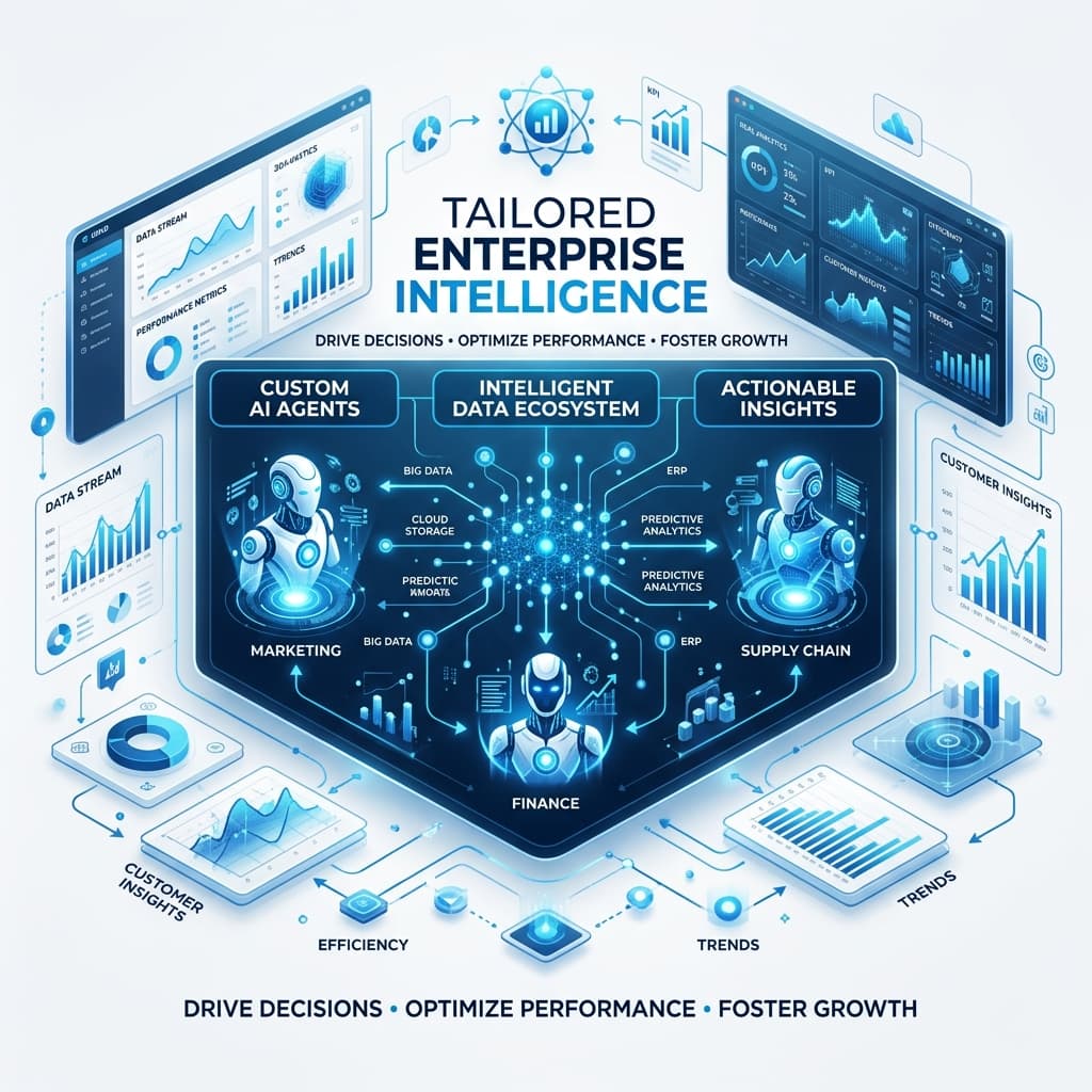 Custom AI Agents: Designing Intelligence for Your Unique Business