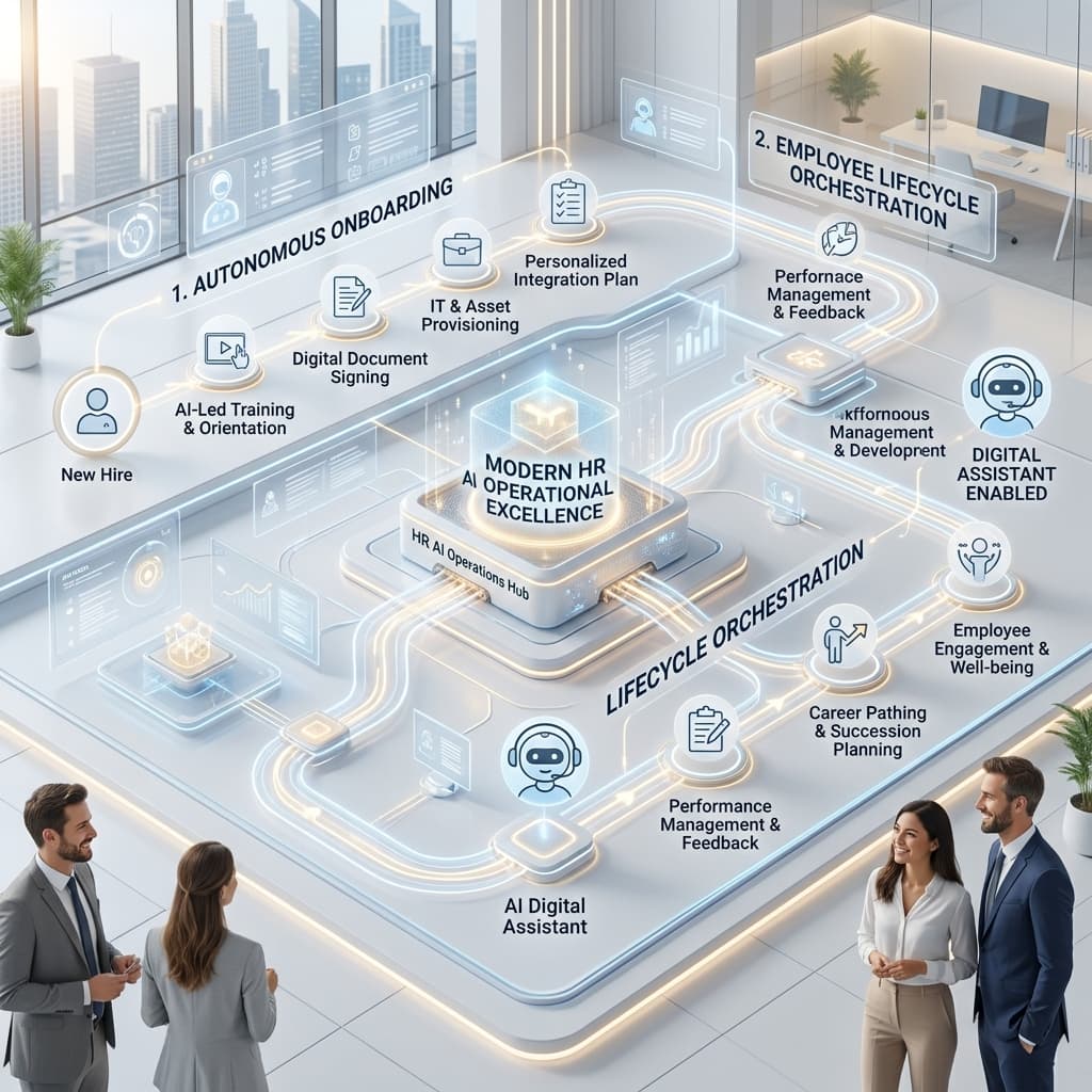AI in HR Operations: Building Intelligent, Frictionless Employee Experiences