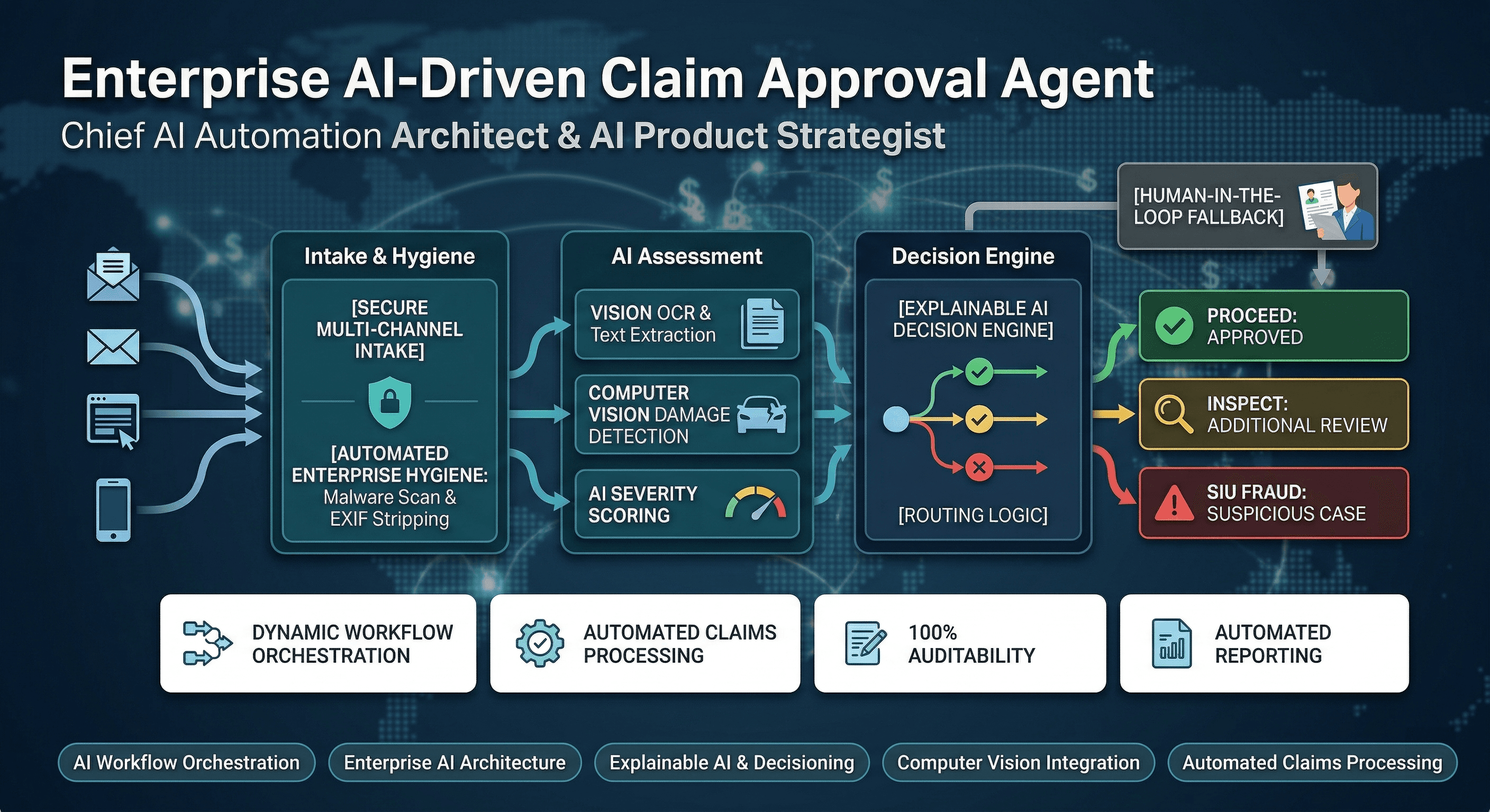 Enterprise AI-Driven Claim Approval Agent