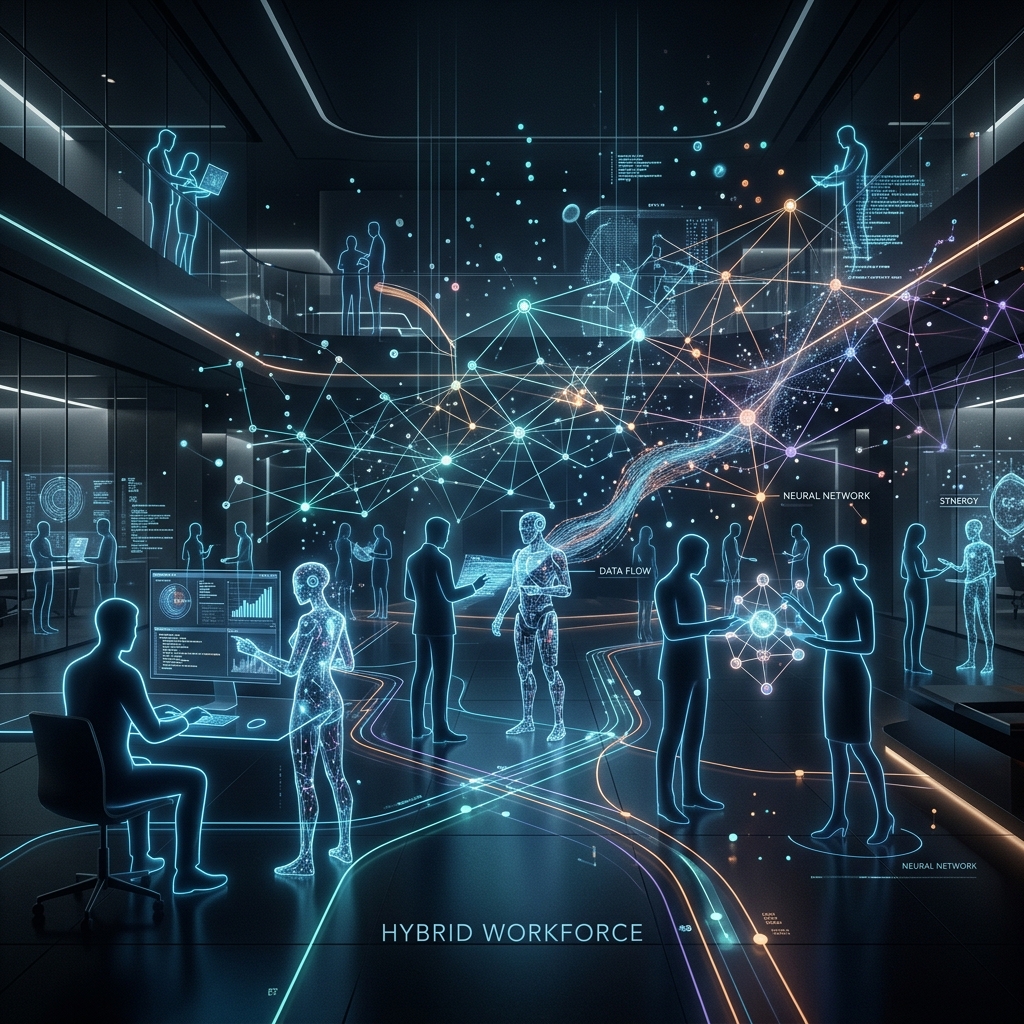 Building AI Workforces: Hybrid Human-AI Teams
