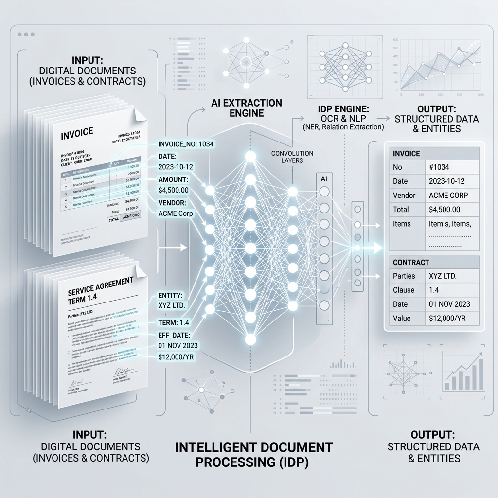 Intelligent Document Processing (IDP): AI Document Automation